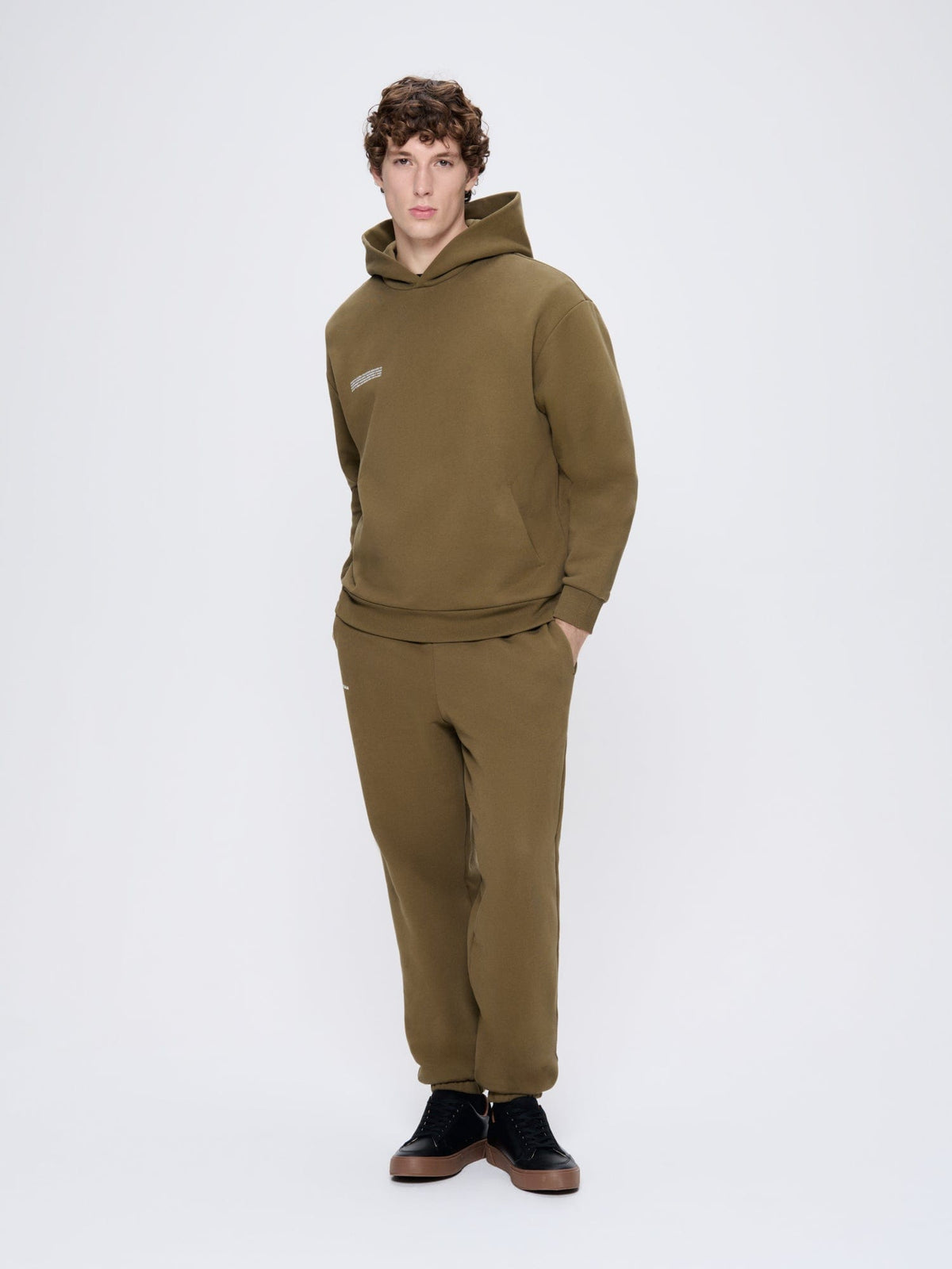 Mens 365 Heavyweight Track Pants—Soil Brown