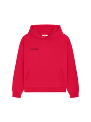 Mens 365 Heavyweight Hoodie—Goji Red
