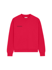 Womens 365 Heavyweight Sweatshirt—Goji Red