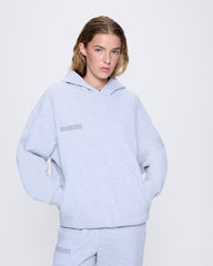 Womens 365 Midweight Hoodie—grey marl