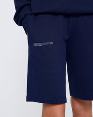Womens 365 Midweight Long Shorts—navy