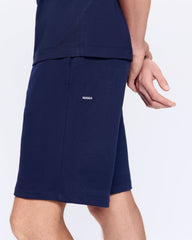 Mens 365 Midweight Long Shorts—navy