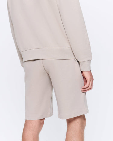 Mens 365 Midweight Long Shorts—stone
