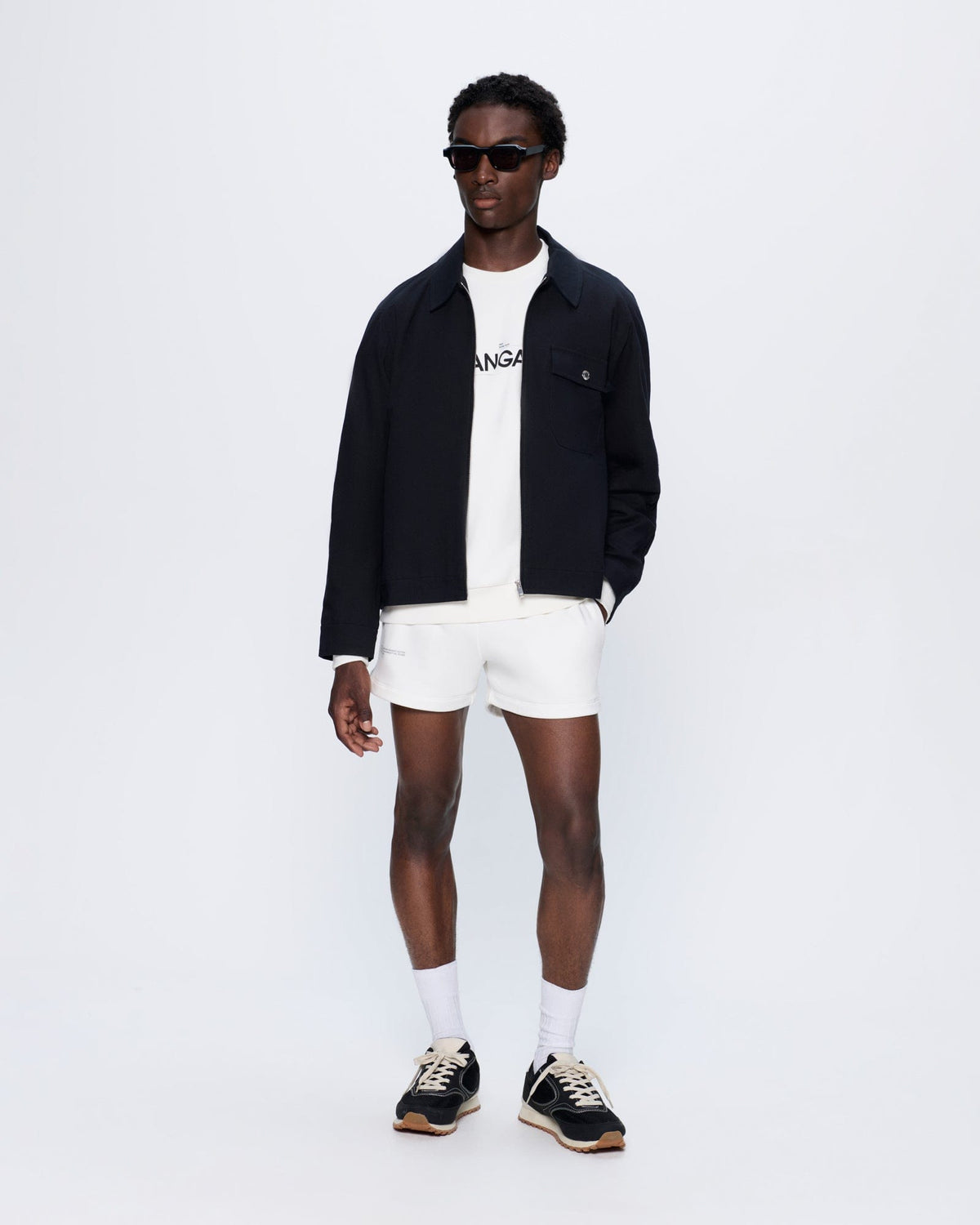 Mens 365 Midweight Shorts—off-white