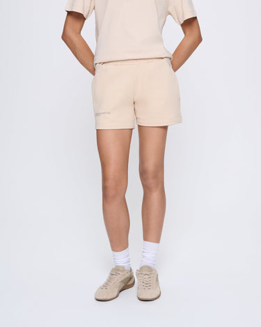 Womens 365 Midweight Shorts—sand