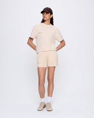 Womens 365 Midweight Shorts—sand
