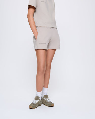 Womens 365 Midweight Shorts—stone