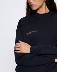 Womens 365 Midweight Sweatshirt—black