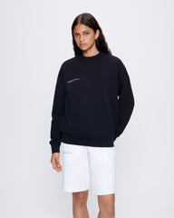 Womens 365 Midweight Sweatshirt—black