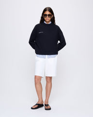Womens 365 Midweight Sweatshirt—black