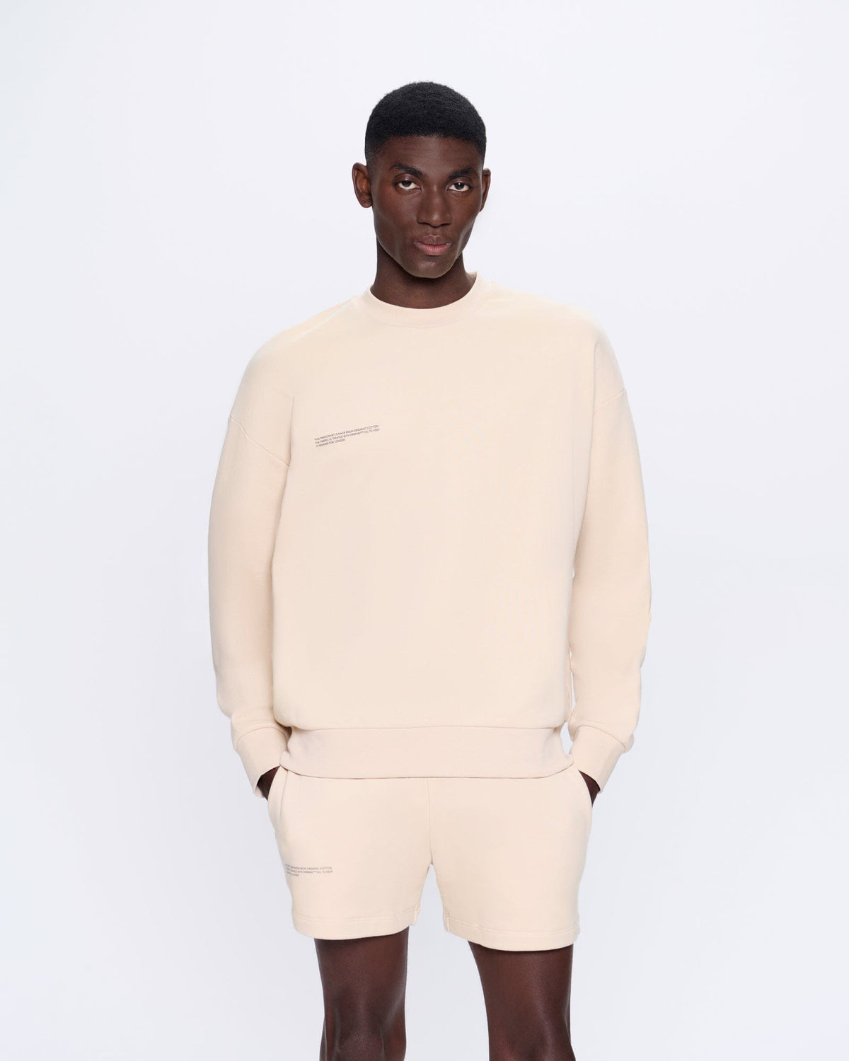 Mens 365 Midweight Sweatshirt—sand