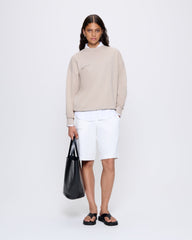 Womens 365 Midweight Sweatshirt—stone