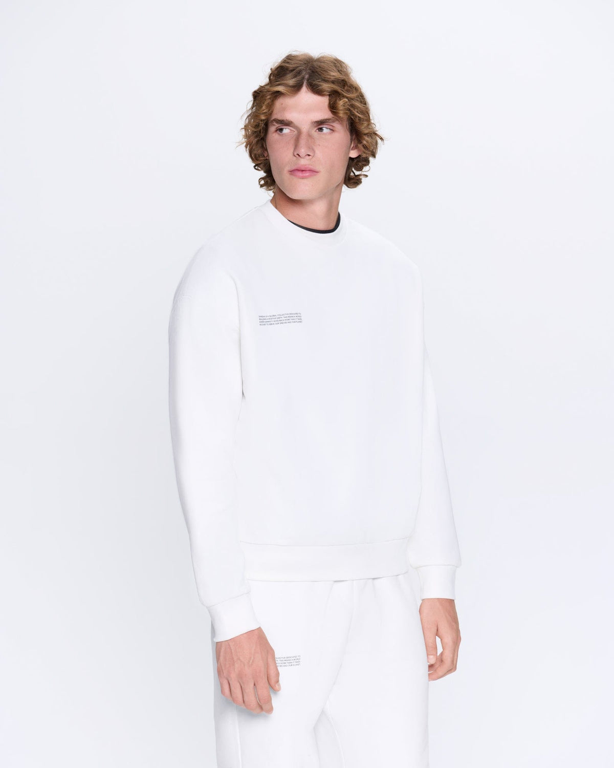 Mens 365 Midweight Sweatshirt—off-white