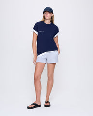Womens 365 Midweight T-shirt—Navy