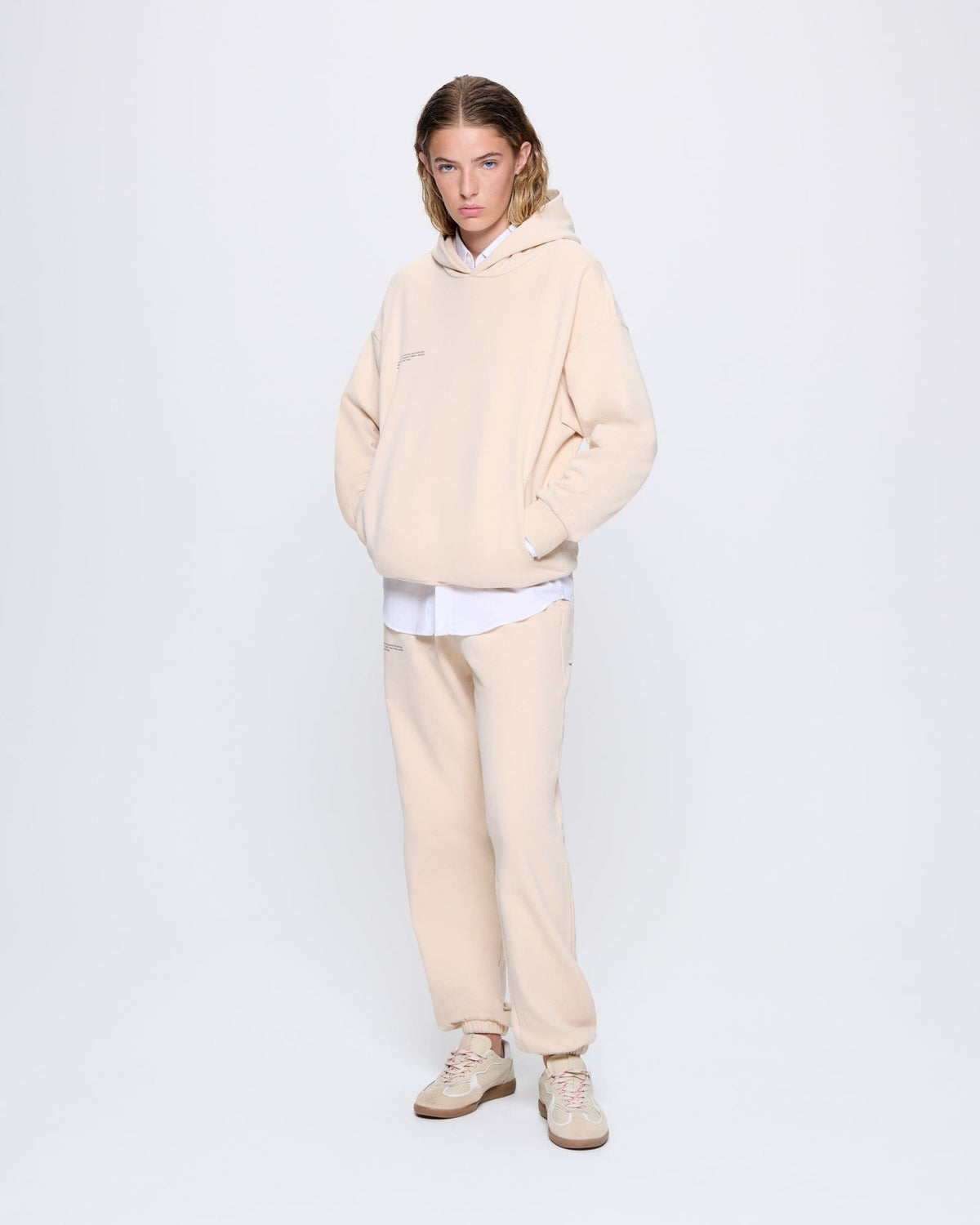 Womens 365 Midweight Track Pants—sand