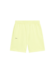 Mens 365 Midweight Mid Length Shorts—Soft Lime