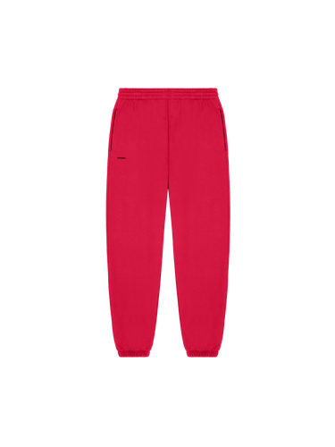 Mens 365 Midweight Track Pants—Goji red