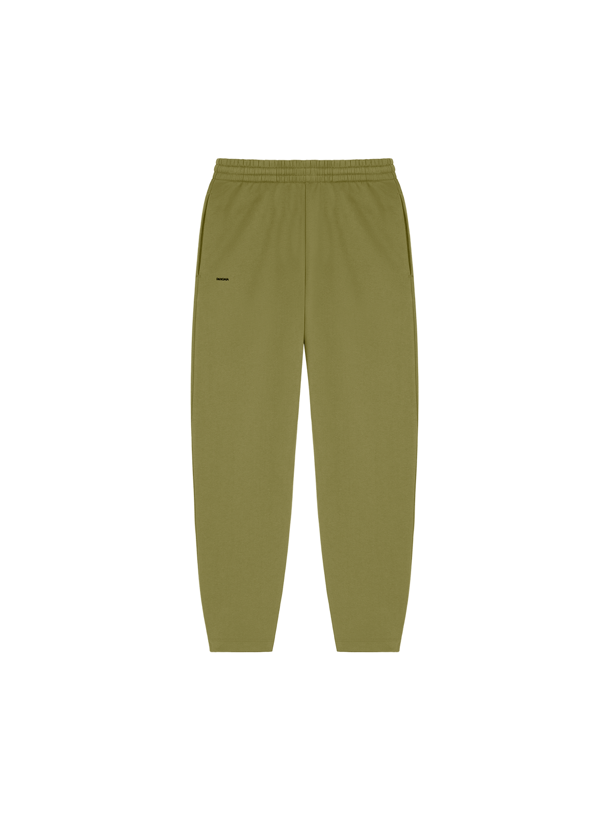 Mens Heavyweight Barrel-Leg Track Pants—highland green