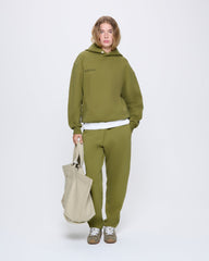 Womens Heavyweight Hoodie—highland green