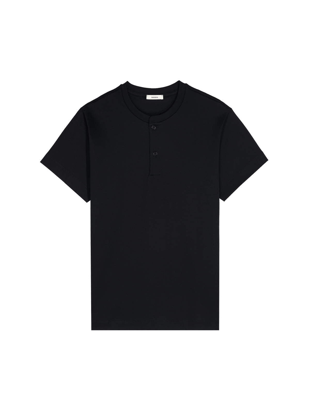 Womens DNA Henley T-Shirt—black