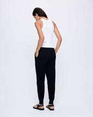 Womens DNA Knitted Track Pants—black