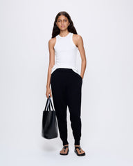 Womens DNA Knitted Track Pants—black