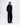 Mens DNA Knitted Straight Leg Track Pants—black