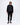 Mens DNA Knitted Track Pants—black