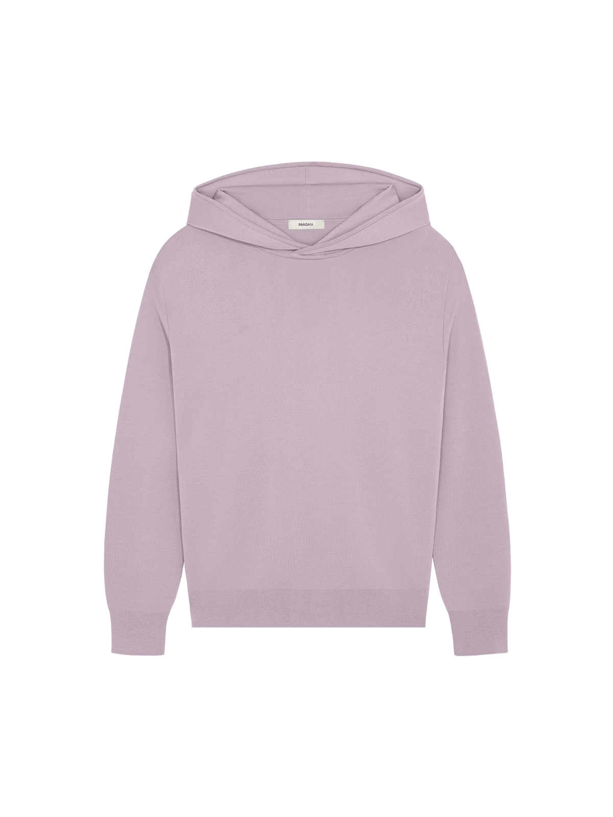 Mens Regenerative Merino Wool Hoodie—raisin purple