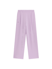 Womens Double Jersey Pleated Trousers—Crocus Purple