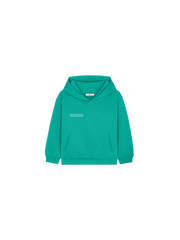 Kids' 365 Midweight Hoodie—Malachite Green