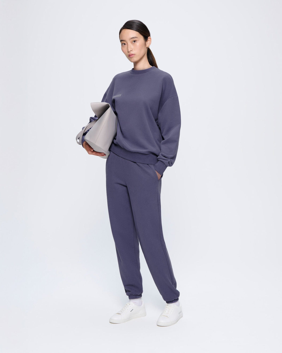 Womens 365 Midweight Track Pants—Slate Blue