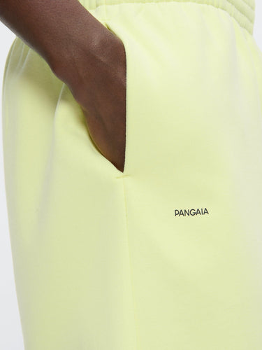 Mens 365 Midweight Mid Length Shorts—Soft Lime
