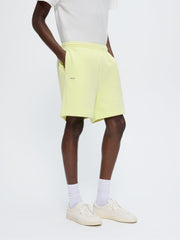 Mens 365 Midweight Mid Length Shorts—Soft Lime