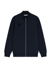 Mens Zip Up Sweatshirt—Midnight Navy