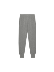 Mens Regenerative Merino Wool Track Pants—grey marl