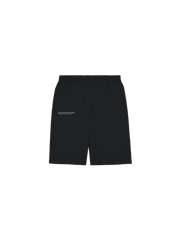 Mens 365 Midweight Long Shorts—black