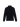 Womens Recycled Cashmere Fitted Turtleneck Top—black