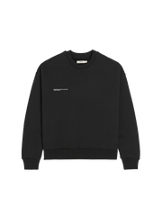 Womens 365 Heavyweight Sweatshirt—black