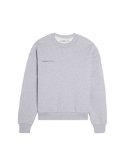 Womens 365 Heavyweight Sweatshirt—grey marl