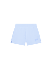 Womens Midweight Shorts—Wildflower Blue