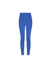Womens 99% Bio-Based Compressive Leggings—Gaia Blue